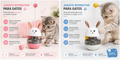 MeowMotion™ | Pelota Interactiva Automática para Gatos
