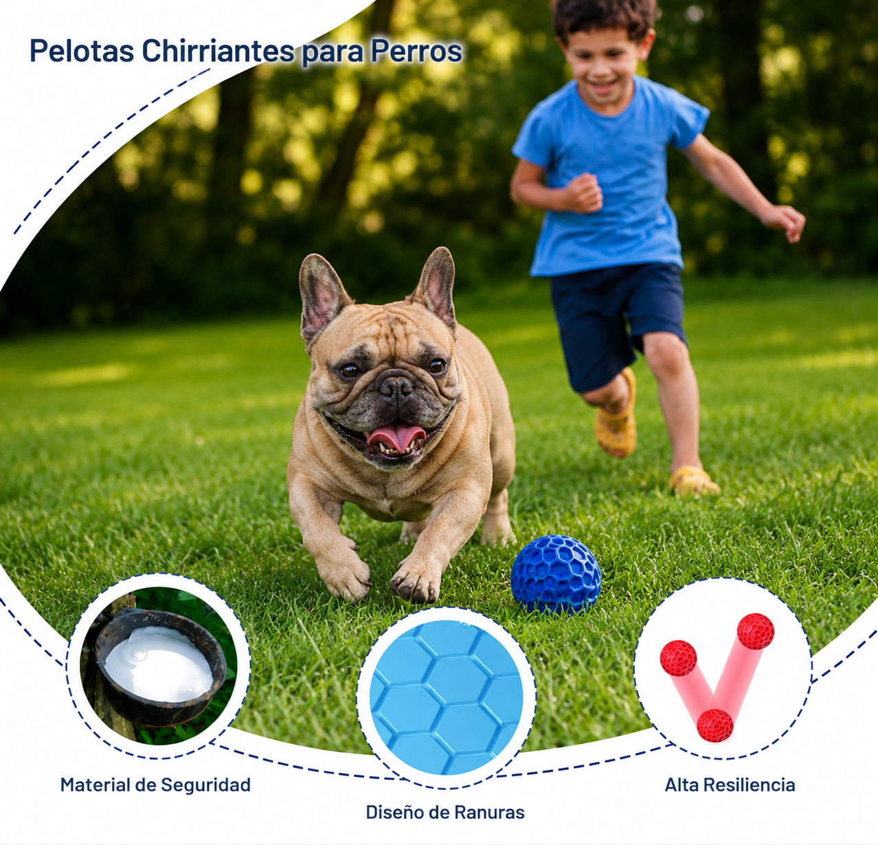 🎾 DuoPlay™ | Pack x2 Pelotas Chillonas para Perros